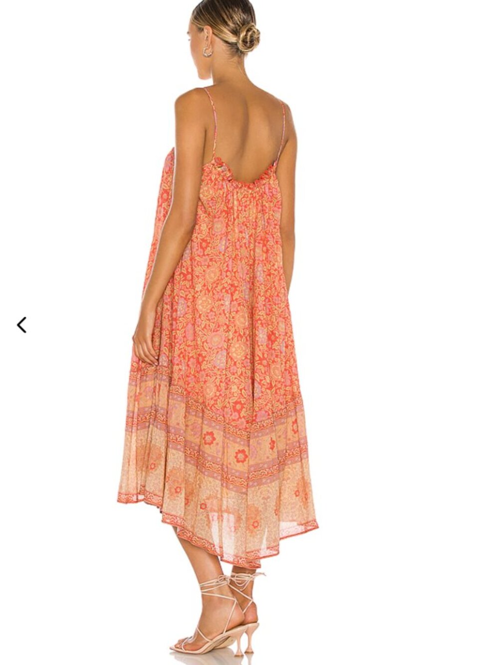 Spell & The Gypsy Collective Love Story Strappy Midi Dress Bohemian Size XS - Picture 10 of 11